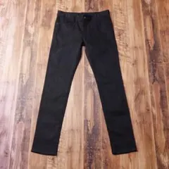 美品 ユニクロ ミラクルエアーストレッチスキニージーンズ メンズ 32 PH8