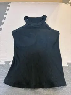 UNIQLO ユニクロ　ホルターネックブラタンクトップ　黒　Mサイズ
