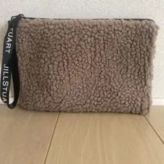 【未使用品】　otona MUSE ボアポーチ　JILLSTUART