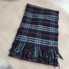 BURBERRY LONDON マフラー ラムズウール 英国製