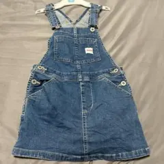EDWIN デニムオーバーオール　子ども用　110cm