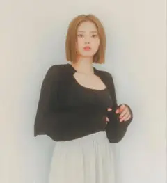 【9/15処分】Muleau Cropped Knit Bolero