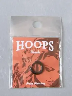 【新品未使用】フープピアス ブラック 12mm ステンレス 男女兼用
