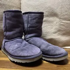 UGG ムートンブーツ クラッシックショート　パープル　25㎝