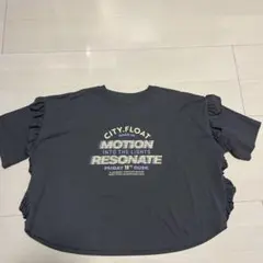 CITY.FLOAT グラフィックTシャツ ダークグレー