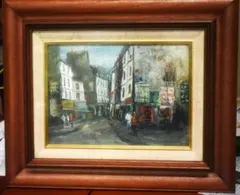 児玉 幸雄、「パリー風景」、希少画集・額装画、日本製・新品額縁にて