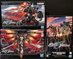 MG デュエルガンダムアサルトシュラウド & リゼル隊長機のセット 未