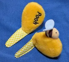 ディズニーリゾート くまのプーさん パッチン 　ヘアピン 　ぱっちん