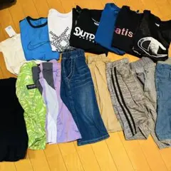 男の子 140cm 子供服 まとめ売り 半袖 ハーフパンツ　夏物　15枚セット