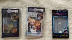 ディズニー  一番くじ F賞 クリアケース&カードセット ３点セット