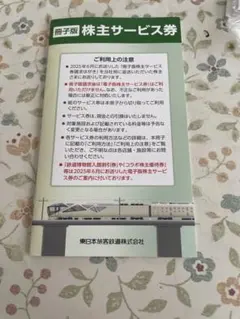 JR東日本株主サービス券 割引券セット 2026年6月30日まで