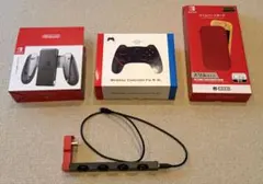 ニンテンドースイッチ Switch Joy-Con充電グリップ スリムポーチ 等
