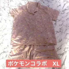 ポケモン サテンパジャマ XL ピカチュウ ミュウ プリン GUコラボ