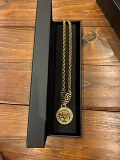 ヴェルサーチ ネックレス 極太 メデューサ 喜平 良品 アクセサリー