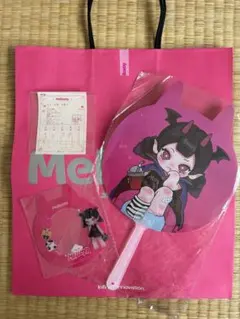 Mellojoy メロジョイ　うちわ　クリアカード　おみくじ　ショッパーセット