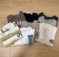 子供用 半袖Tシャツ ポロシャツ まとめ売り　8枚セット　90-100cm
