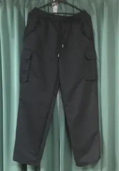 【メンズ】カジュアル カーゴパンツ　ブラック　新品未使用