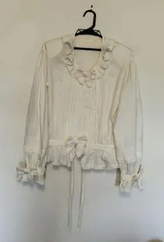 ワンダフルワールド♥ピンタック＆ピコフリルいっぱいの段々ブラウス ワンダフルワールド♥ピンタック＆ピコフリルいっぱいの段々ブラウス