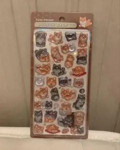 【正規品】BONBON DROP シール　和柄　芝犬　犬　柴犬