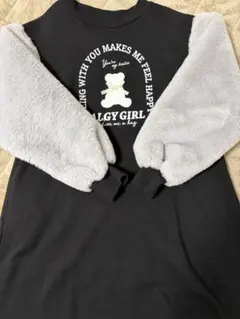 ALGY ファースリーブワンピース