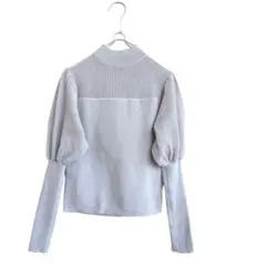 グレイル　 背中あき ニット グレー L