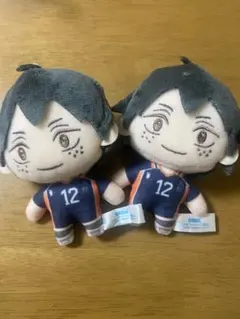 ハイキュー！！　セガラッキーくじ　ぬいぐるみ　マスコット　山口　忠