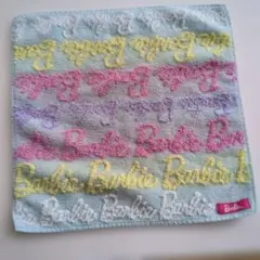 Barbie ロゴ刺繍 タオルハンカチのサムネイル