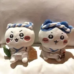 【匿名配送】 ちいかわ寿司 お座りミニぬいぐるみ 2点セット ちいかわ ハチワレ