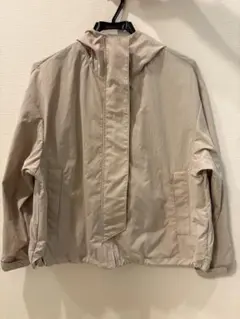 無印良品　Mサイズ ベージュ フード付きジャンパー