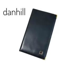 美品 dunhill ダンヒル 長財布 カード入れ シンプル ブラック 黒