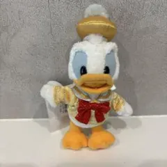 未使用タグ付きドナルドダック ぬいぐるみ キーホルダー　30周年
