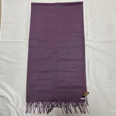 カシミア マフラー ［カラー：パープル］