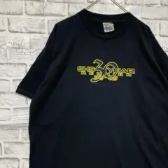 USA製90sヴィンテージTシャツ！シングルステッチ　ブラック半袖古着XL78
