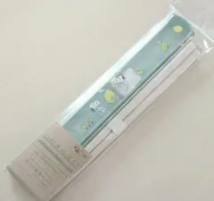スヌーピー 引フタ箸箱セット （ブルー）のサムネイル