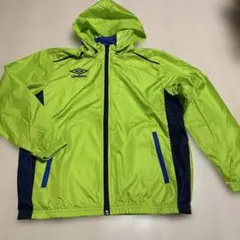 umbro ジャケット 150サイズ ライムグリーン