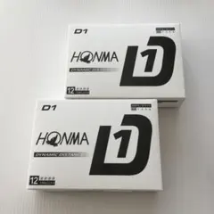 本間ゴルフ　ホンマ　HONMA D1 　ゴルフボール　2ダース ホワイトのサムネイル