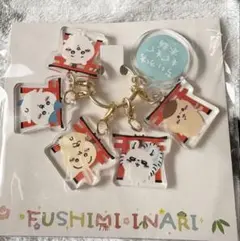 ちいかわ もぐもぐ本舗 6連アクリルチャーム 鳥居