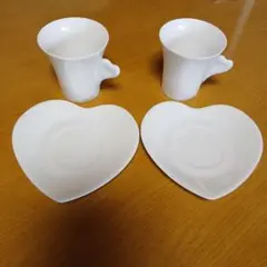 レイノー リモージュ デミタス カップ＆ソーサー 花柄 ヴィンテージ