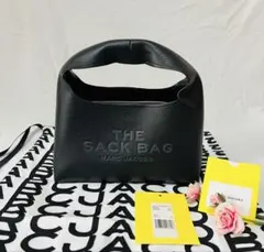 新品 MARC JACOBS サックバッグ ブラック カーフレザー 本革