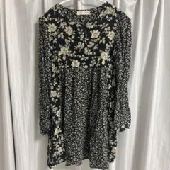 ZARA Kids 花柄ワンピース 164cm