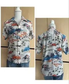 AVANTI original アロハシャツシルク　レディース　P美品のサムネイル