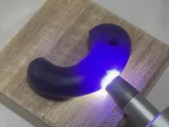 古墳期 紫色 翡翠 勾玉 天然石 高品質