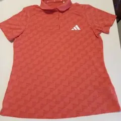 adidas レディース ゴルフシャツ オレンジのサムネイル