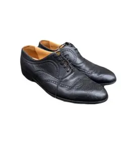 BALLY SCRIBE ウィングチップ 革靴 ブラック 7 1/2 | Mercari