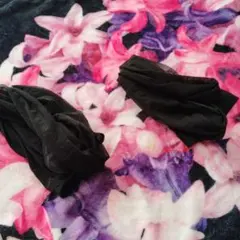 黒 ストッキング 2枚セット