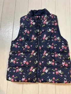 baby GAP 花柄ダウンベスト 4歳用