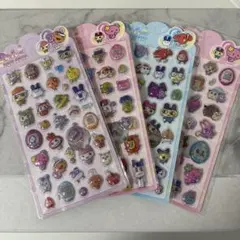 たまごっち ぷっくりシール 立体シール 4枚セット