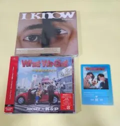 キンプリCD2枚(初回B·通常盤) ミッキーxキンプリクリアカード