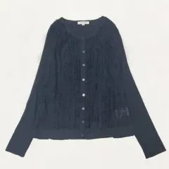 NARACAMICIE ナラカミーチェ カーディガン フリンジ 長袖 フリル