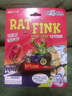 Rat Fink ラットフィンク ペニーレーサー キーチェーン